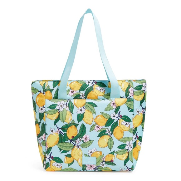 Vera Bradley Lighten Up Large Cooler Bag Lemon Grove - Picture 4 of 9
